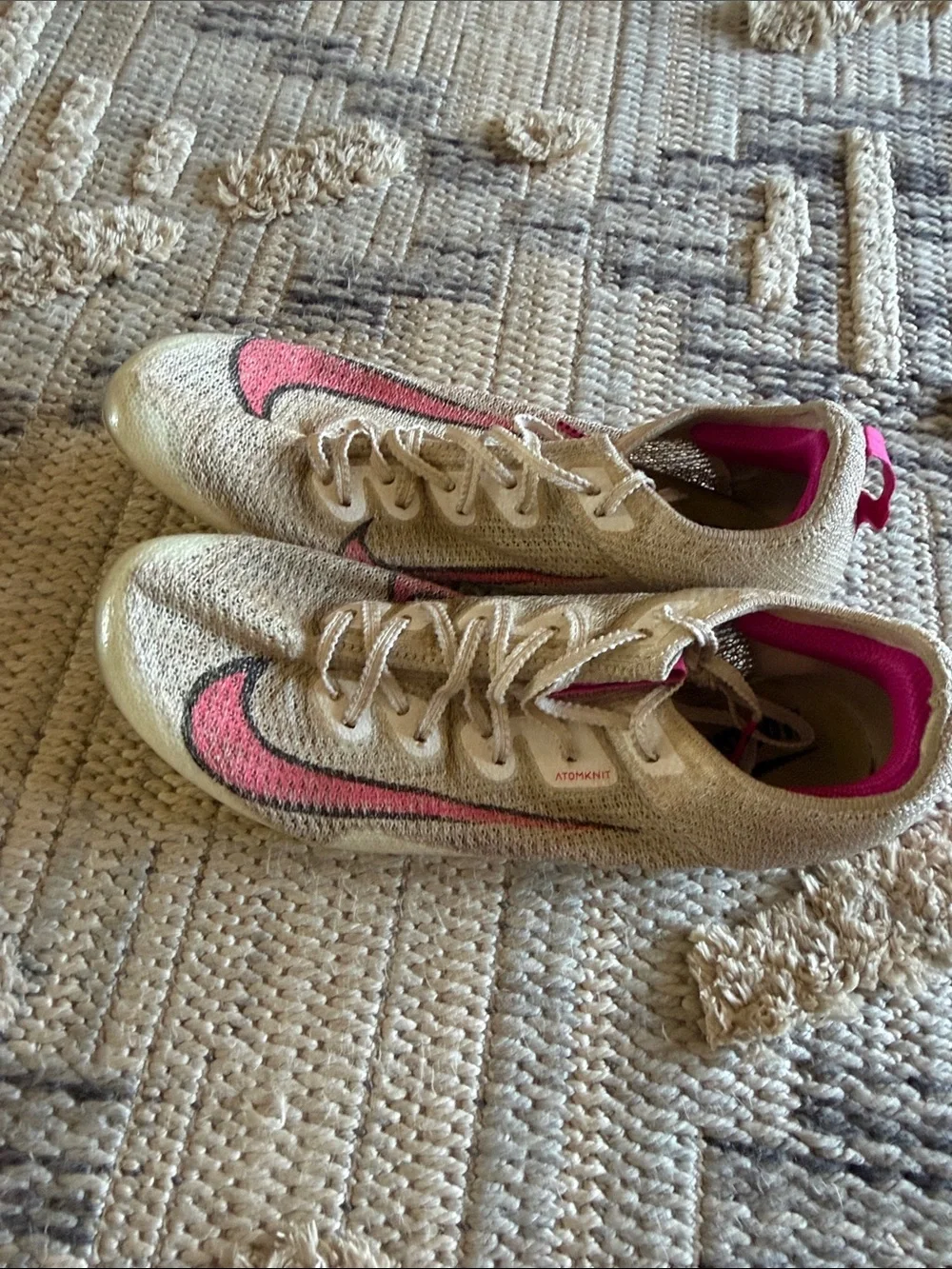 Nike Women 7.5 track spikes
